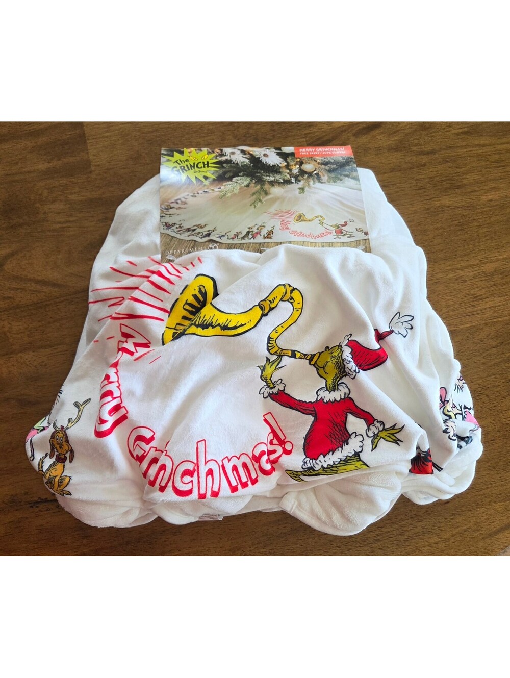 Grinch Christmas Tree Skirt